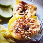 Air Fryer Stuffed Baked Apple