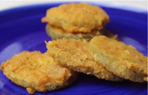 Keto Air Fryer Fried Pickles