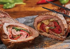 Tired of the same meals? In the mood for something meaty? Try this delicious Emeril AirFryer Steak Roulade Recipe!