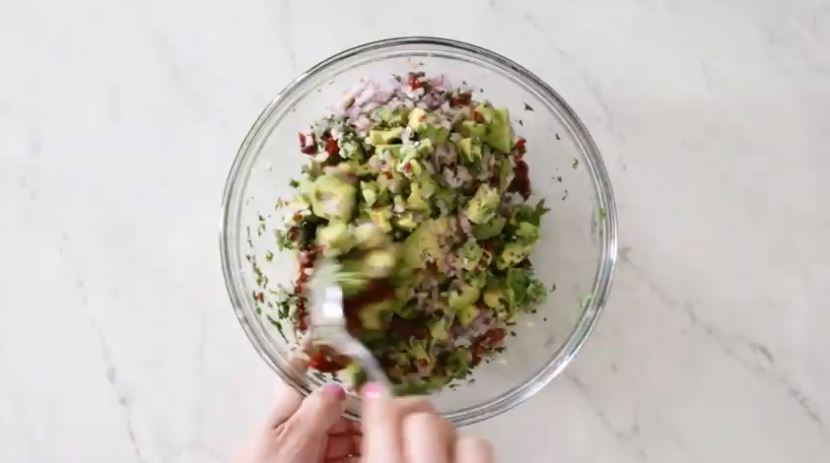 Looking for the perfect healthy appetizer? Picture avocado egg rolls served with a delicious sweet chili sauce, that makes one heck of a tasty bite.