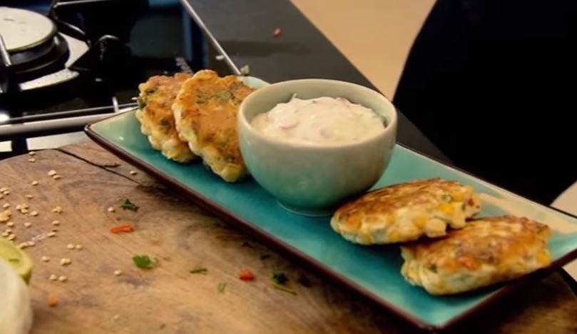 These vegan air fried corn fritters are so easy to make and so delicious, it's the perfect creamy and rich flavor to impress everyone at home!