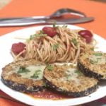 Looking for a tasty plant based dish? look no further and try this delicious vegan air fried eggplant Parmesan, because vegans can also have a fancy meal!