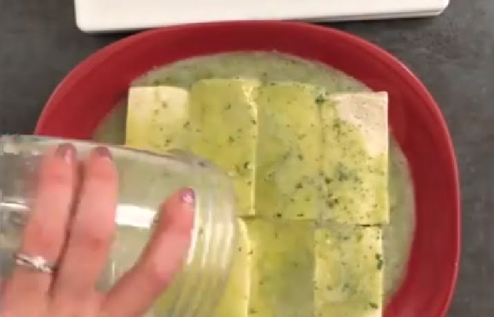 Looking for a vegan lunch or dinner recipe? Then check out this delicious vegan air fried lemon tofu piccata! Guaranteed to become your new favorite dish!
